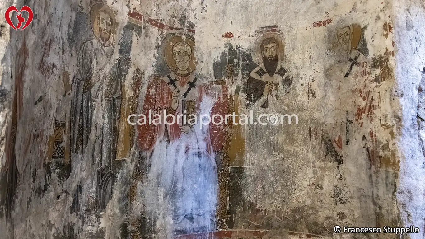 Affresco Bizantino della Chiesa di San Nicola dei Greci a Scalea