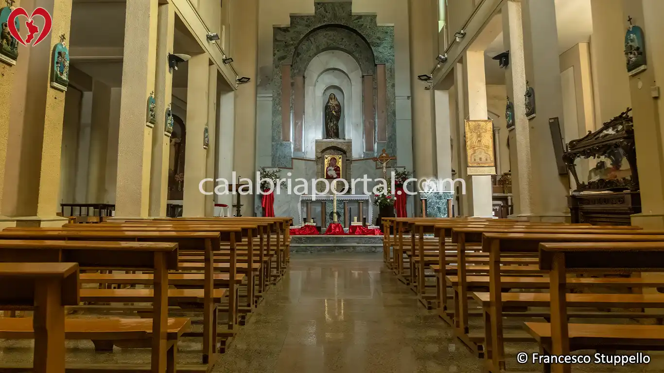 Navata Centrale della Chiesa di Santa Maria La Pinta ad Amantea