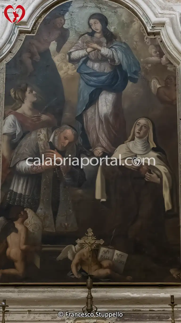 Madonna Immacolata e Santi della Chiesa Matrice di Fiumefreddo Bruzio