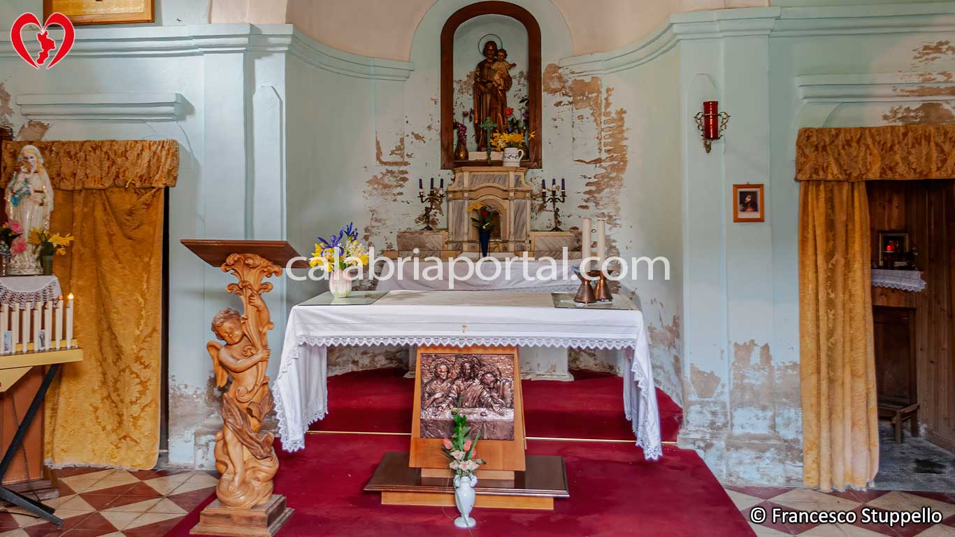 Cappella di San Giuseppe a Joggi (CS): Interno