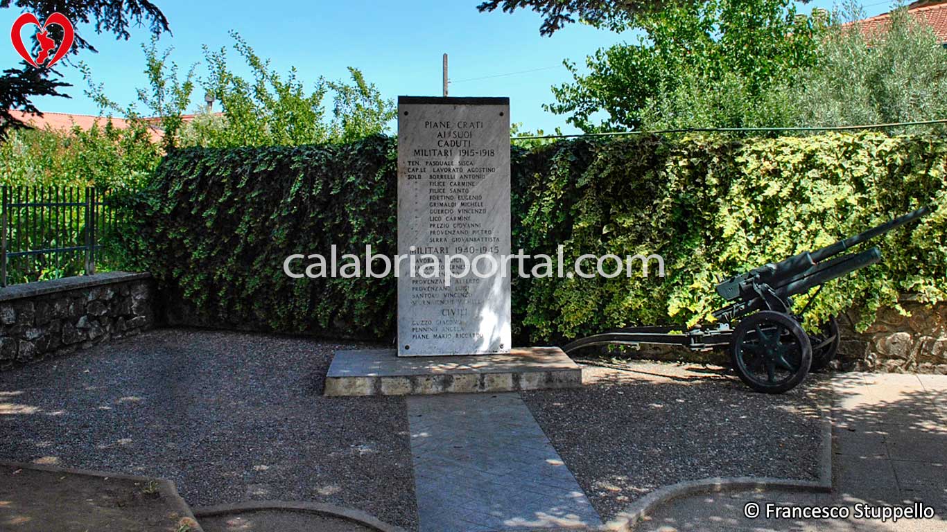 Monumento ai Caduti per la Patria di Piane Crati (CS)