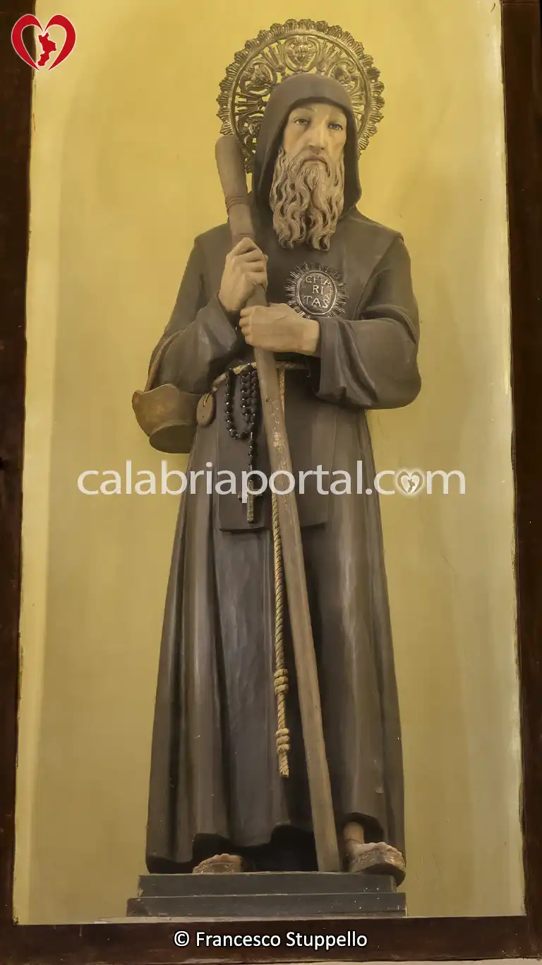 Statua Processionale di San Francesco da Paola della Chiesa di San Francesco a San Marco Argentano
