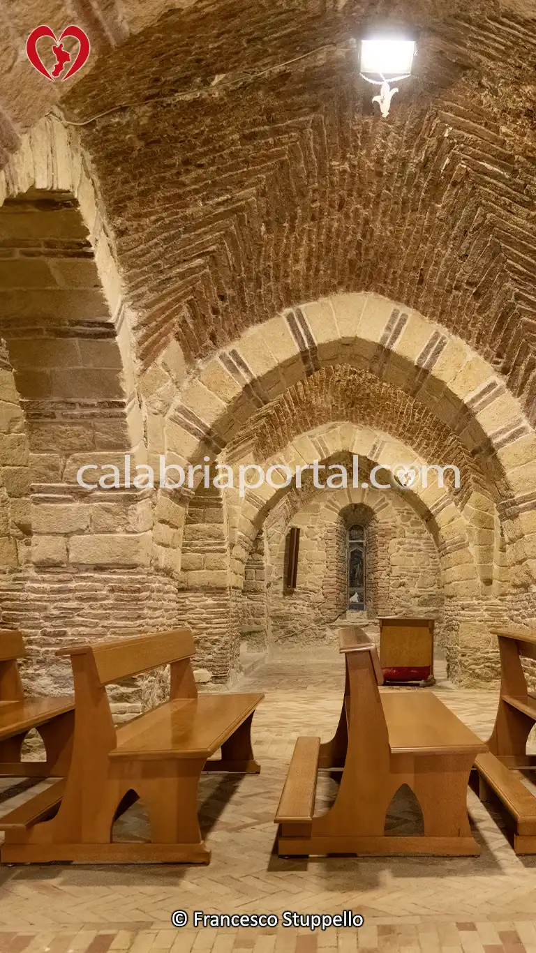 Scorcio della Cripta Normanna a San Marco Argentano (CS)