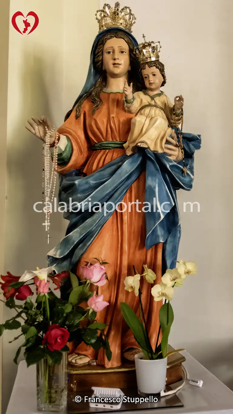 Statua Processionale della Madonna del Rosario della Chiesa di San Mario
