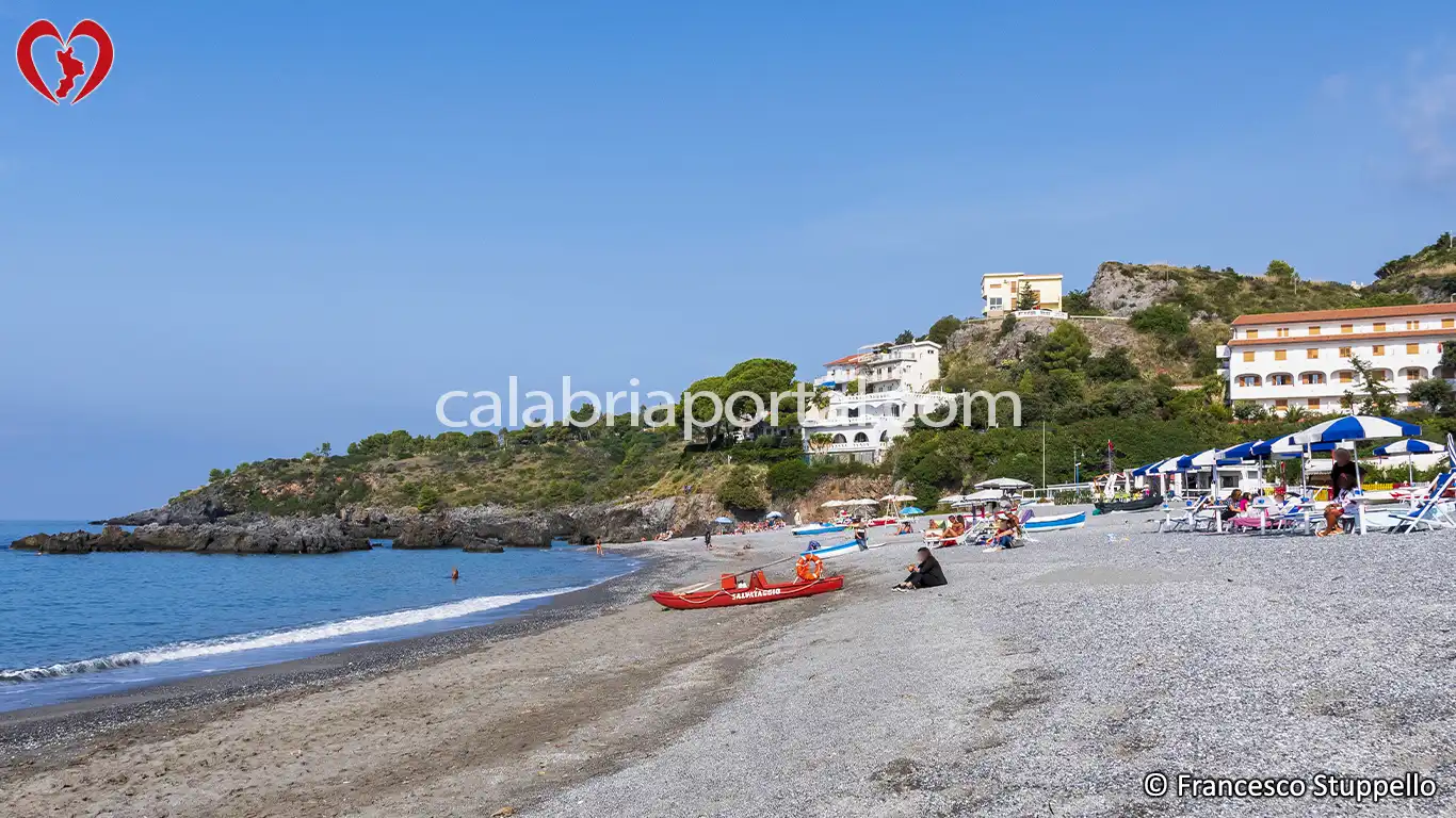 Spiaggia dell'Ainella a Scalea - Calabria