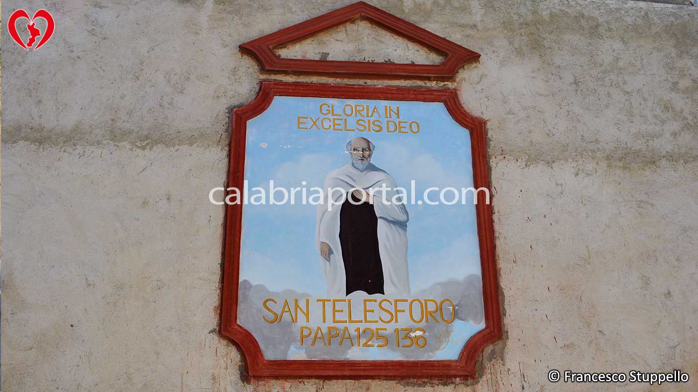Murales a San Telesforo Papa a Terranova da Sibari (CS)