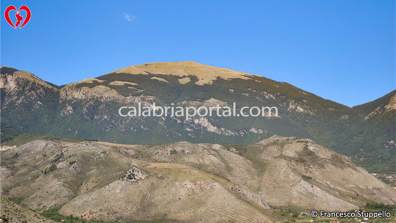 Monte Pollino visto da Morano Calabro (CS)