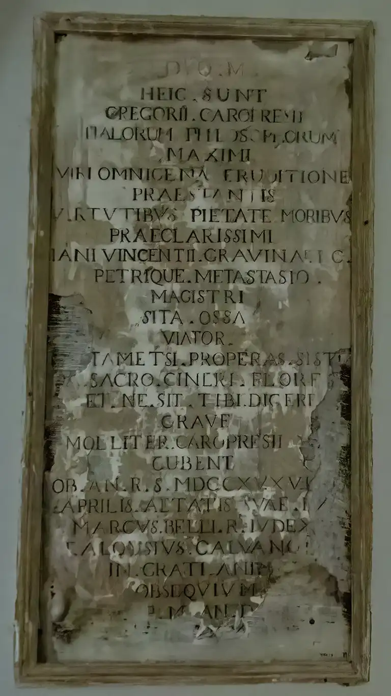 Tomba di Gregorio Caloprese a Scalea (CS)