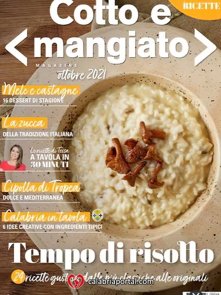 Copertina Rivista Cotto e Mangiato Novembre 2021 - Elite Restaurant