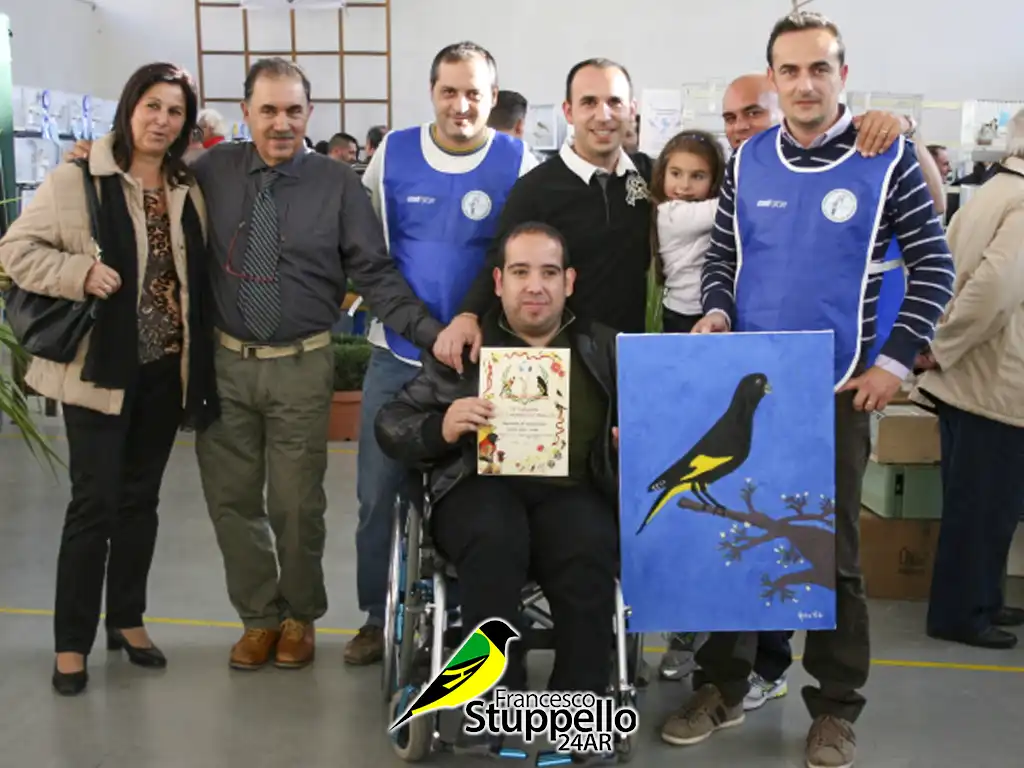 2011: Il Salone dei Fringillidi, Paola, con Teresa e Mimmo Simonelli, Francesco Lanzillotta, Michele Bruno, Cesare Frangella e Mike Godino