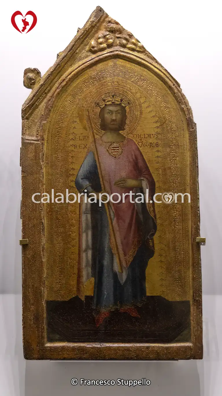San Ladislao di Simone Martini al Museo Civico di Altomonte (CS) San Ladislao di Simone Martini al Museo Civico di Altomonte (CS)