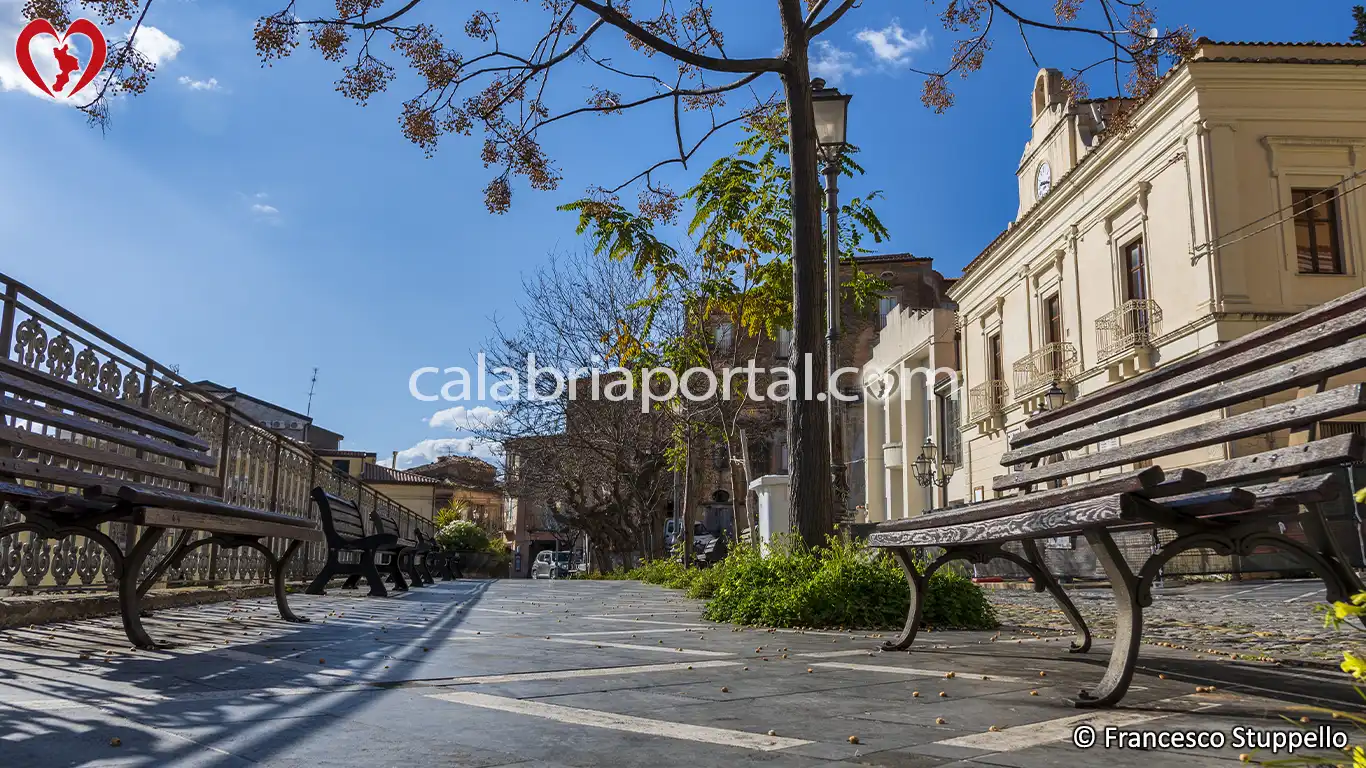 Scorcio di Corso Umberto I nel Centro Storico di Amantea