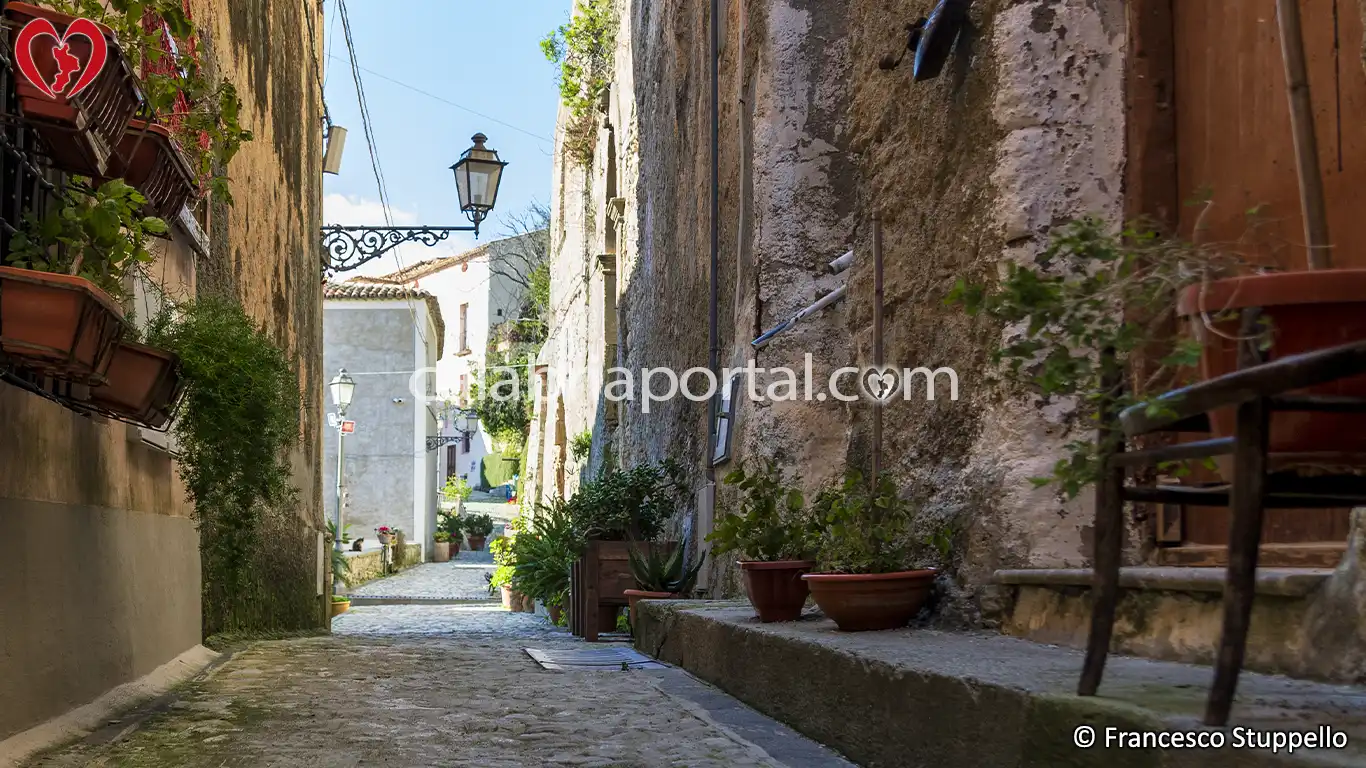 Scorcio del Centro Storico di Amantea