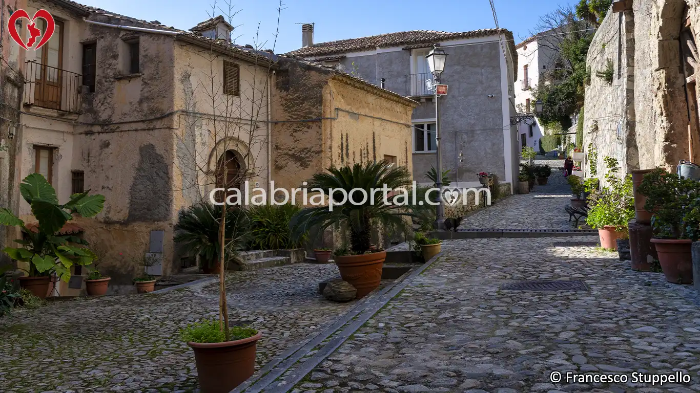 Scorcio de "La Chiazzetta" nel Centro Storico di Amantea