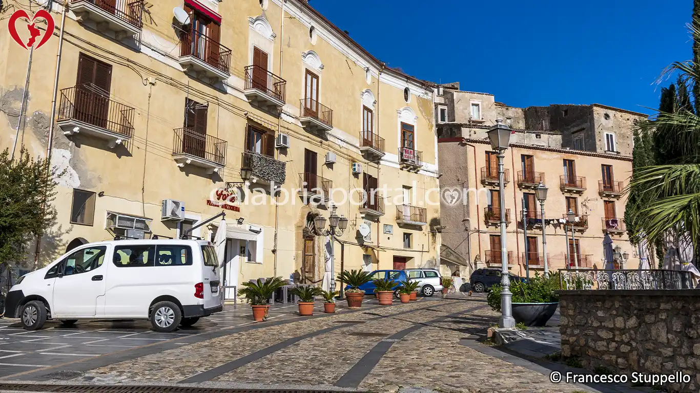 Scorcio di Corso Umberto I nel Centro Storico di Amantea
