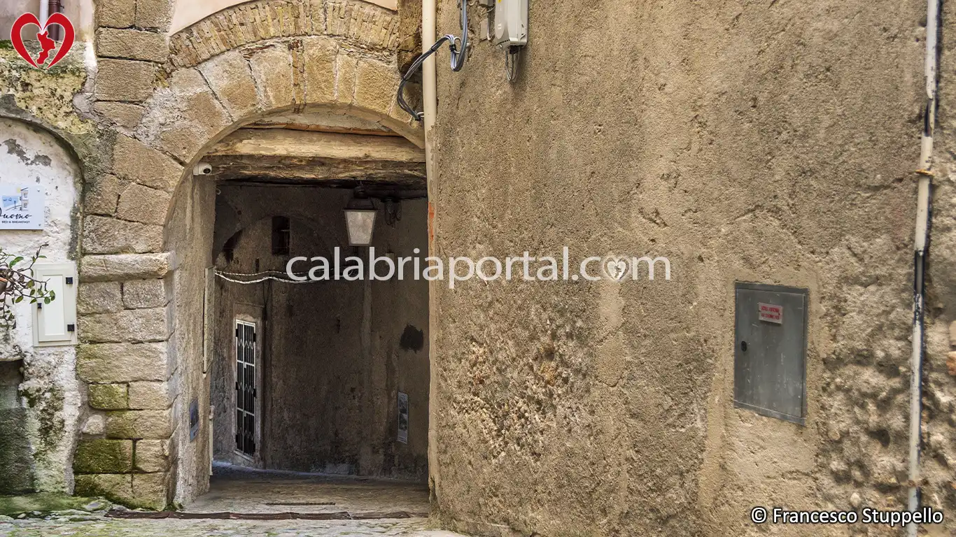 Scorcio del Centro Storico di Amantea