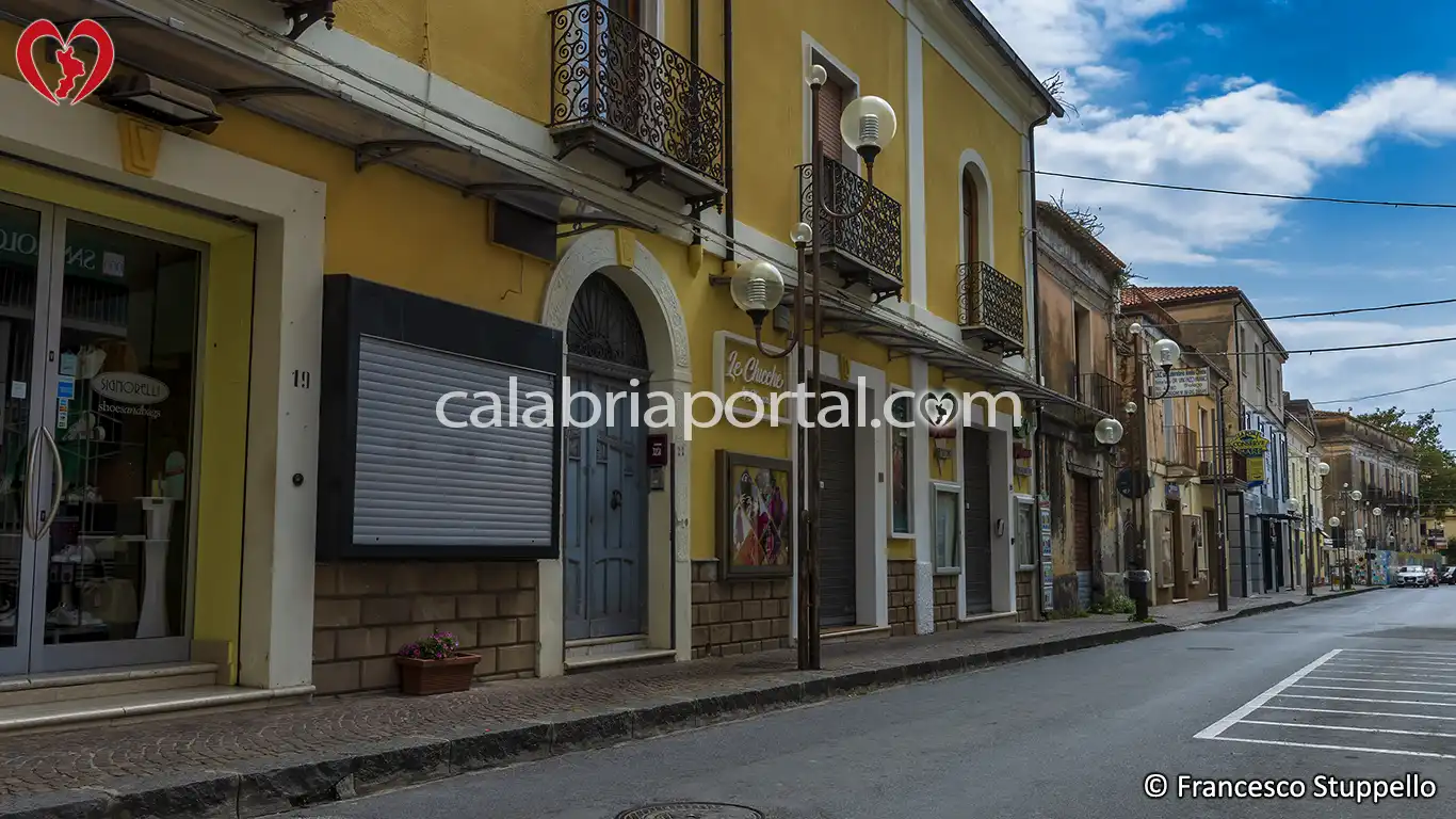 Viale Regina Margherita ad Amantea (CS)