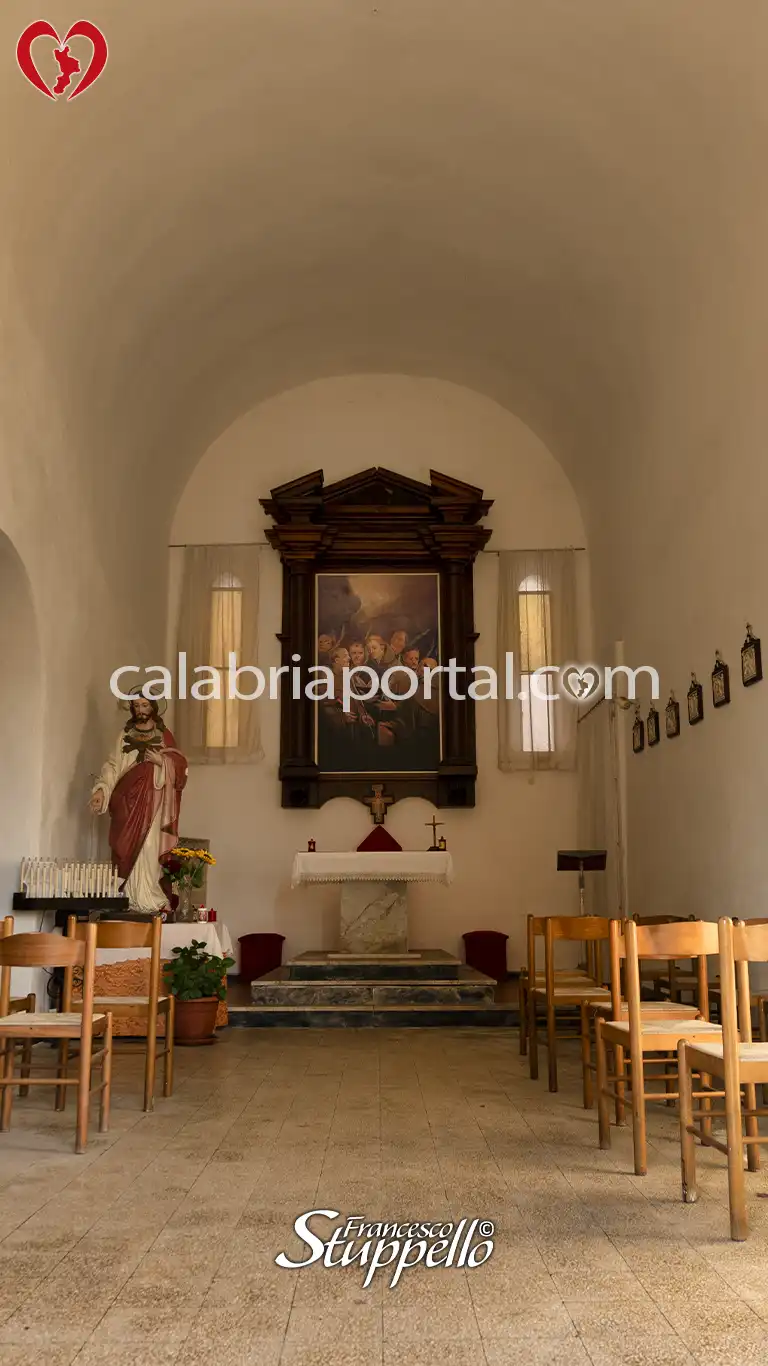 Navata della Chiesa di San Daniele Fasanella a Belvedere Marittimo Marina