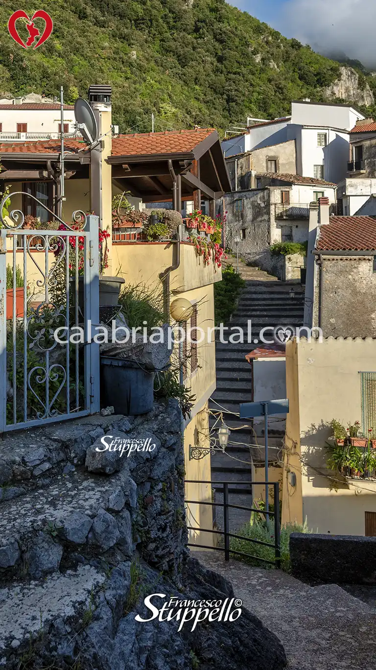 Scorcio di via Zaccano a Buonvicino