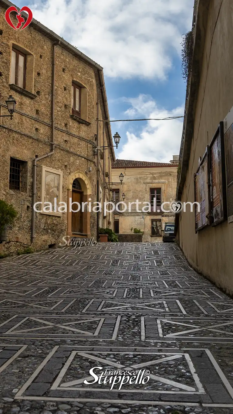 Scorcio di via Vittoria a Buonvicino