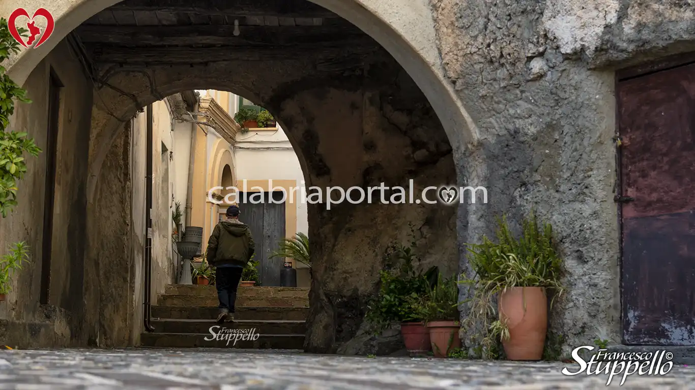 Scorcio di Via Alessandro Manzoni a Buonvicino