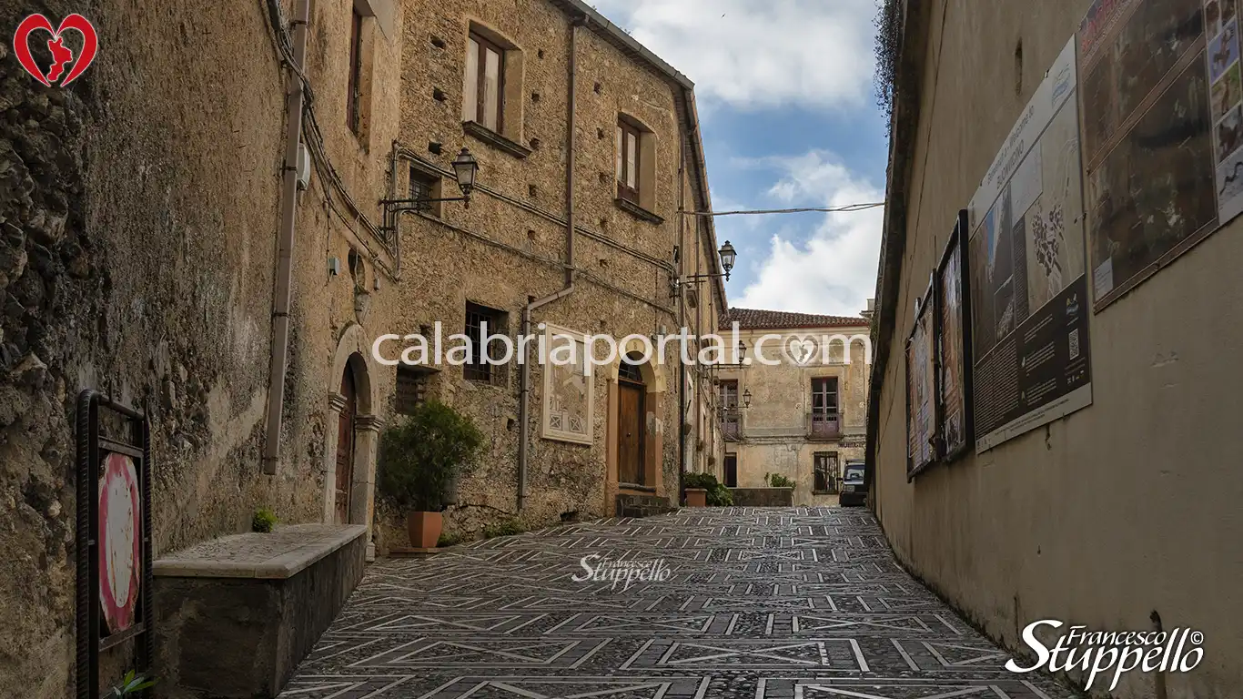 Scorcio di Via Vittoria a Buonvicino
