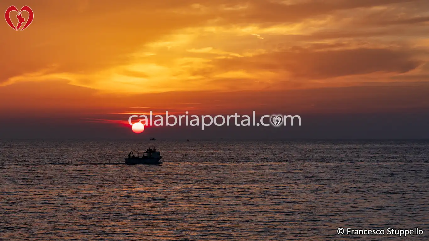 Tramonto dal Lungomare di Cetraro Marina