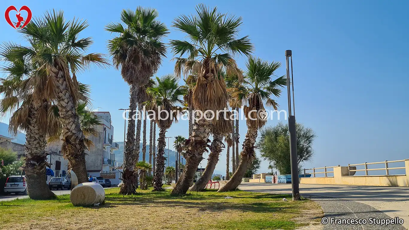 Scorcio del Lungomare di Cetraro Marina