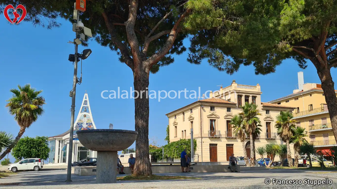 Piazza San Marco a Cetraro Marina - Calabria