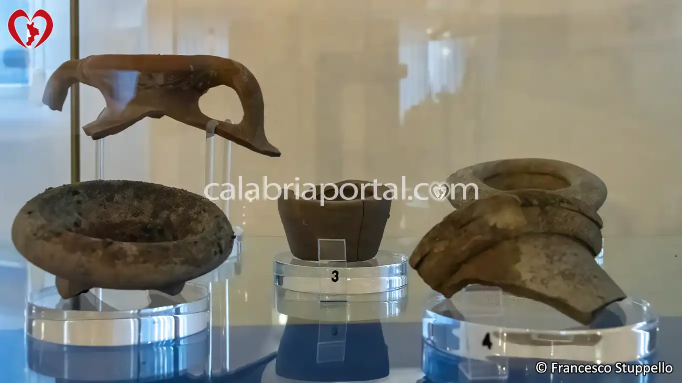 Esposizione dell'Antiquarium di Cirella (CS)