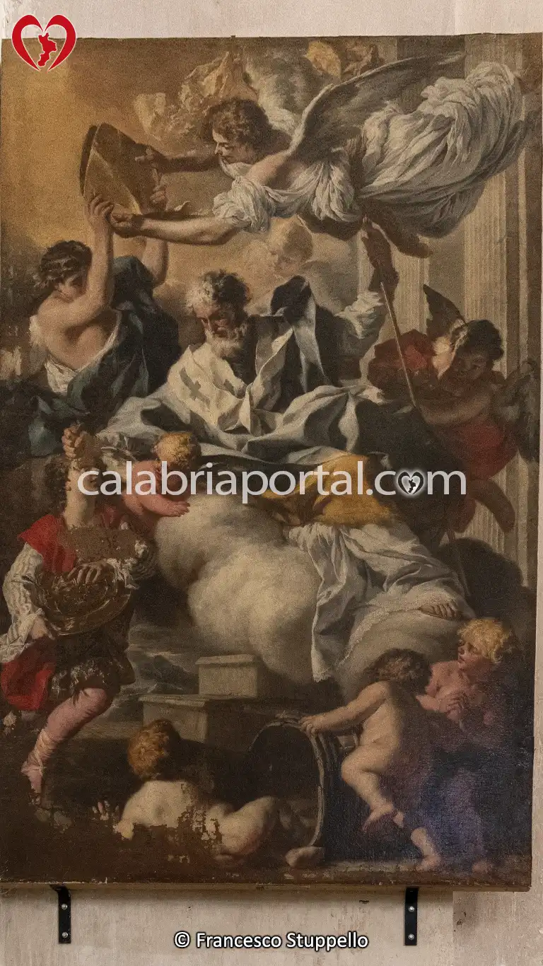 Il Miracolo di San Nicola di Bari di Francesco Solimena della Chiesa Matrice di Fiumefreddo Bruzio