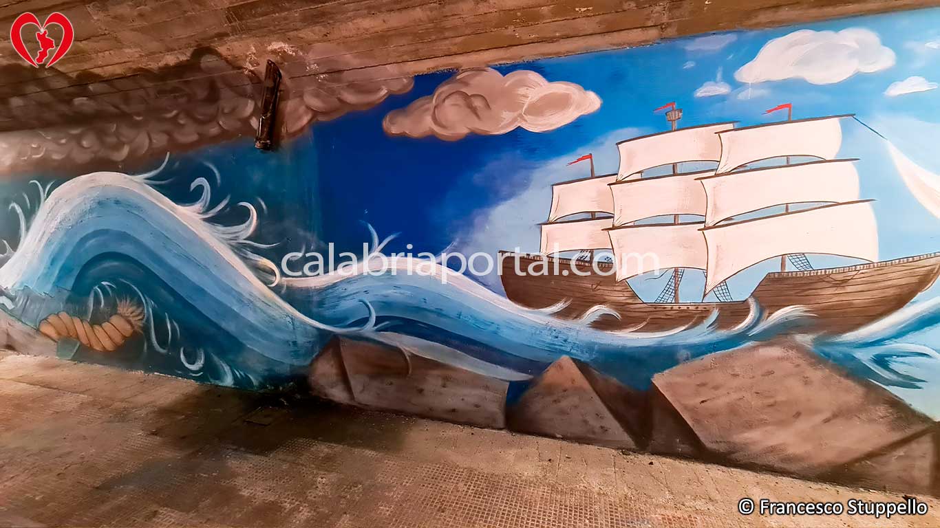 Murales di Fuscaldo Marina - Calabria Murales di Fuscaldo Marina - Calabria