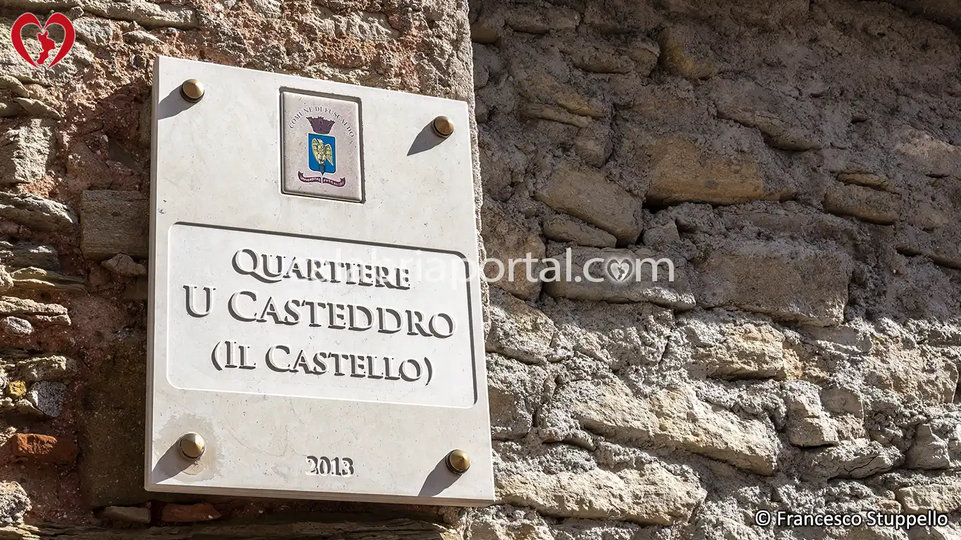 Targa del Quartiere Castello a Fuscaldo (CS)