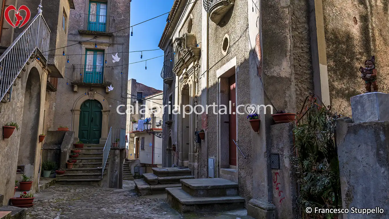 Scorcio del Centro Storico di Fuscaldo (CS)