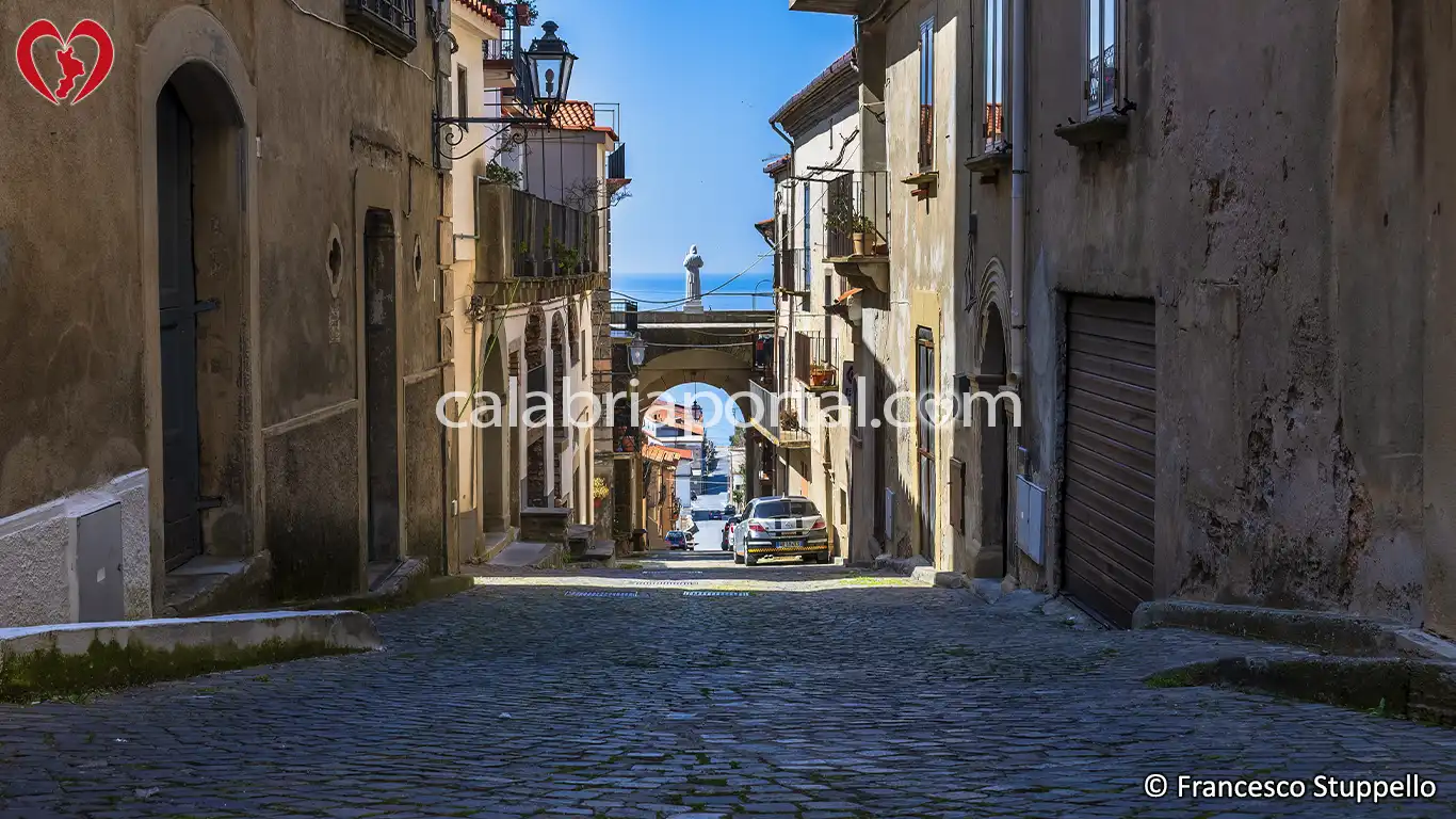 Scorcio del Centro Storico di Fuscaldo (CS)