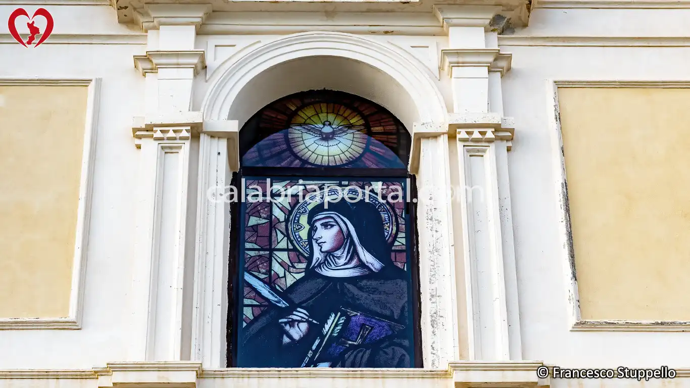 Finestra Istoriata della Chiesa di Santa Teresa