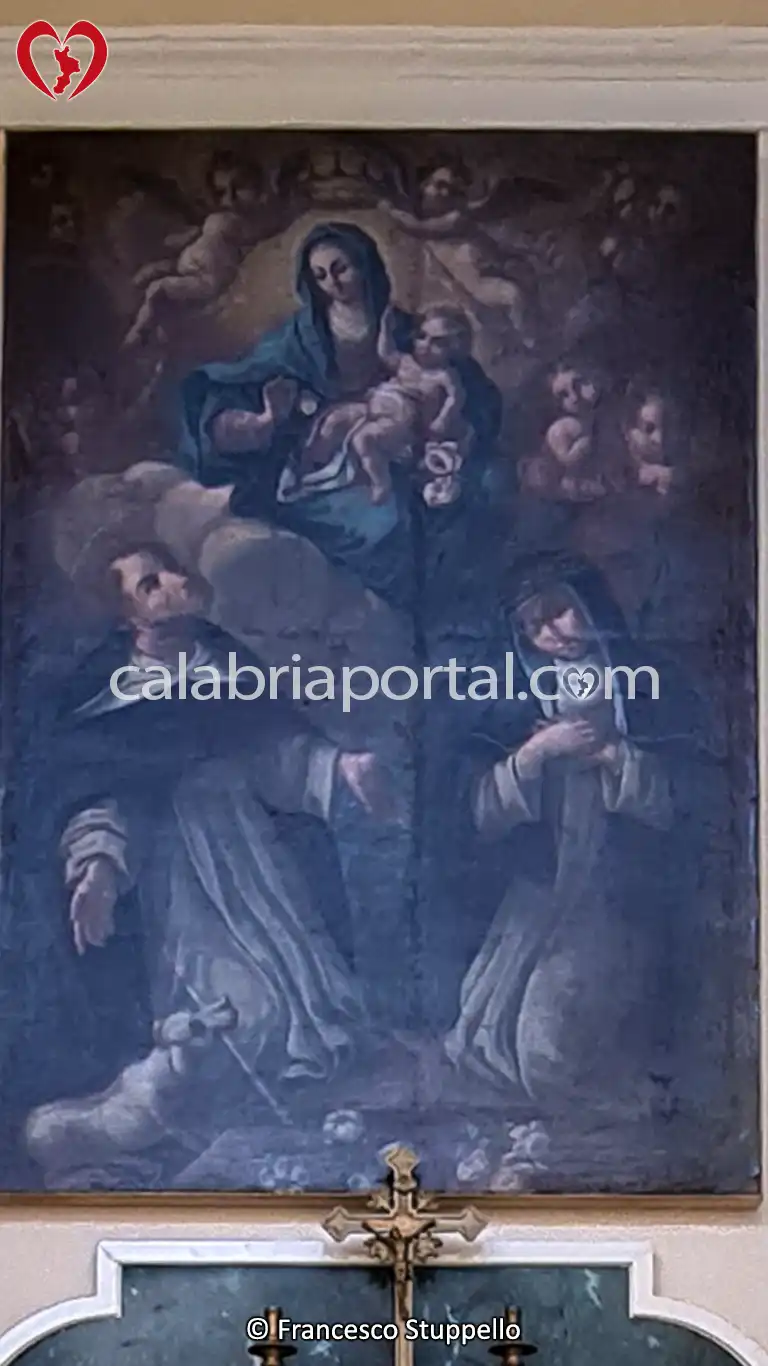 Tela della Madonna di Pompei a Intavolata