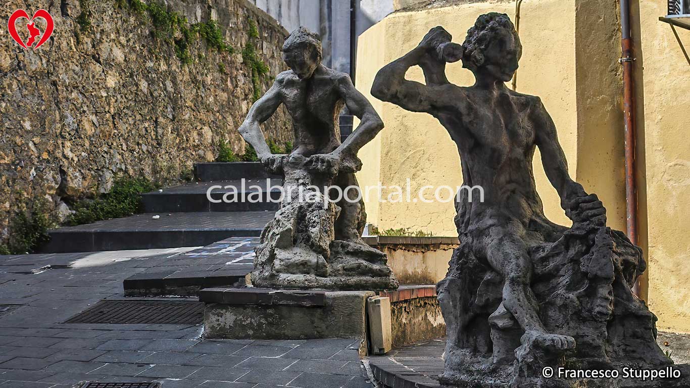 Monumento ai Minatori della  Salina di Lungro (CS)
