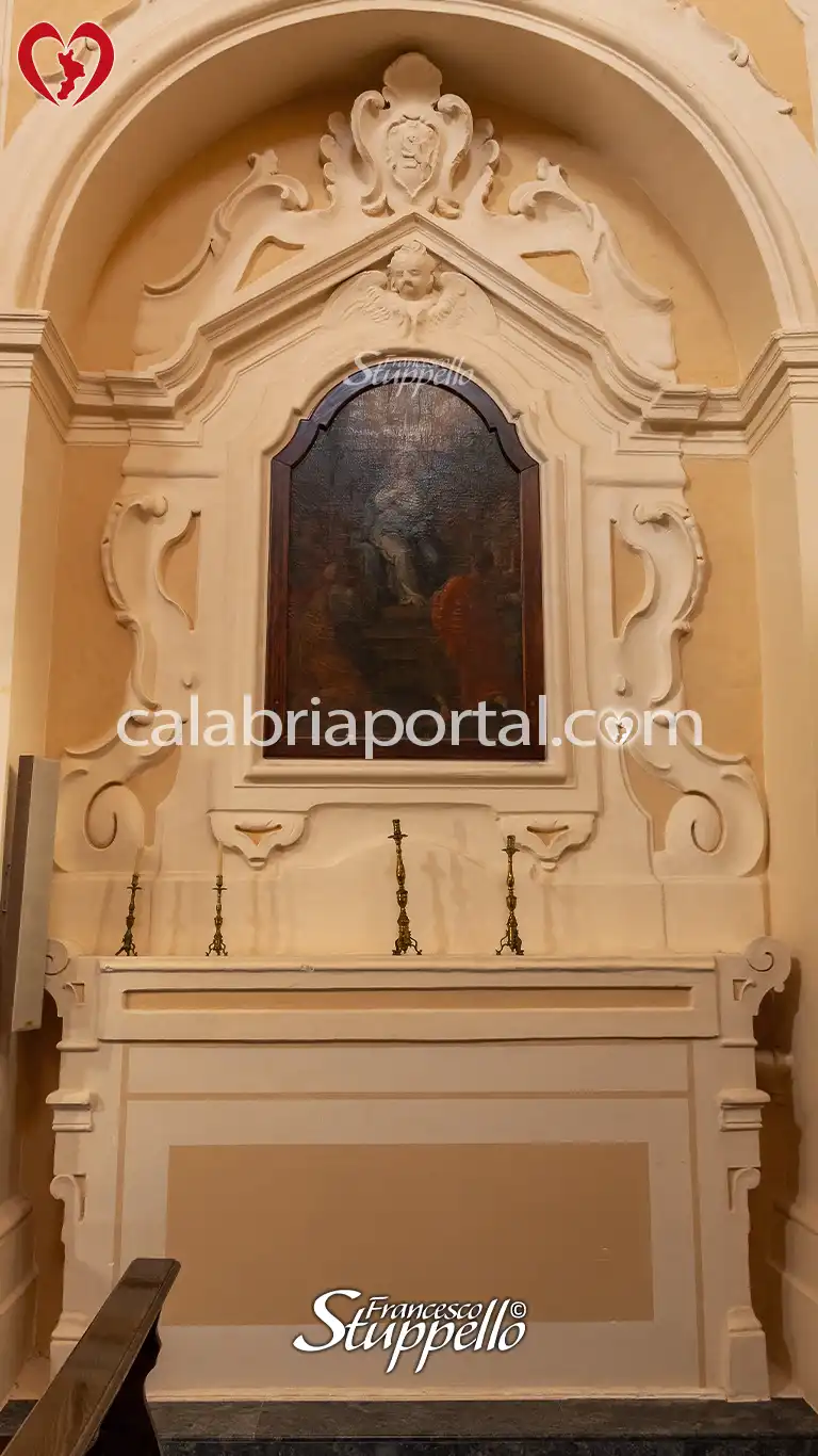 Dipinto della Pentecoste del '700 di Antonio Sarnelli della Chiesa di Santa Maria del Piano a Maierà Dipinto della Pentecoste del '700 di Antonio Sarnelli della Chiesa di Santa Maria del Piano a Maierà
