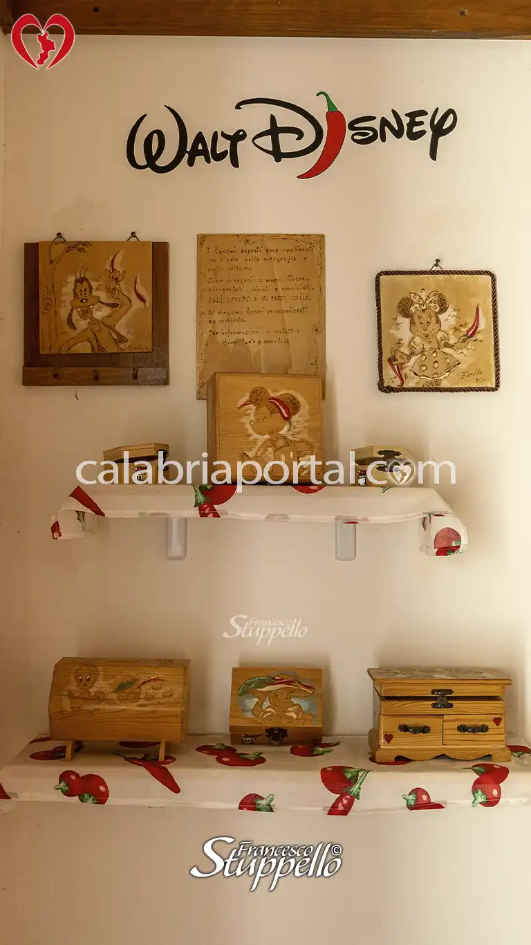 Collezione Walt Disney Pic del Museo del Peperoncino di Maierà