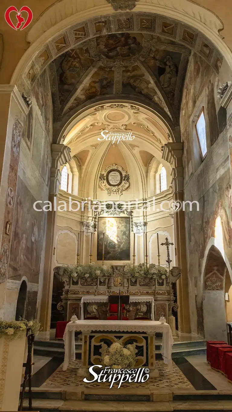 Presbiterio della Chiesa Matrice di San Giovanni Battista a Orsomarso