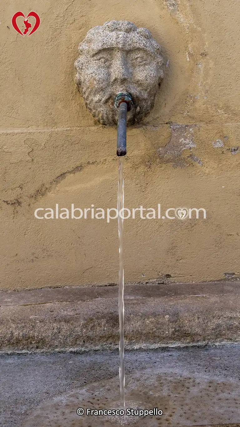 Protome della Fontana dei Sette Canali a Paola (CS) Protome della Fontana dei Sette Canali a Paola (CS)