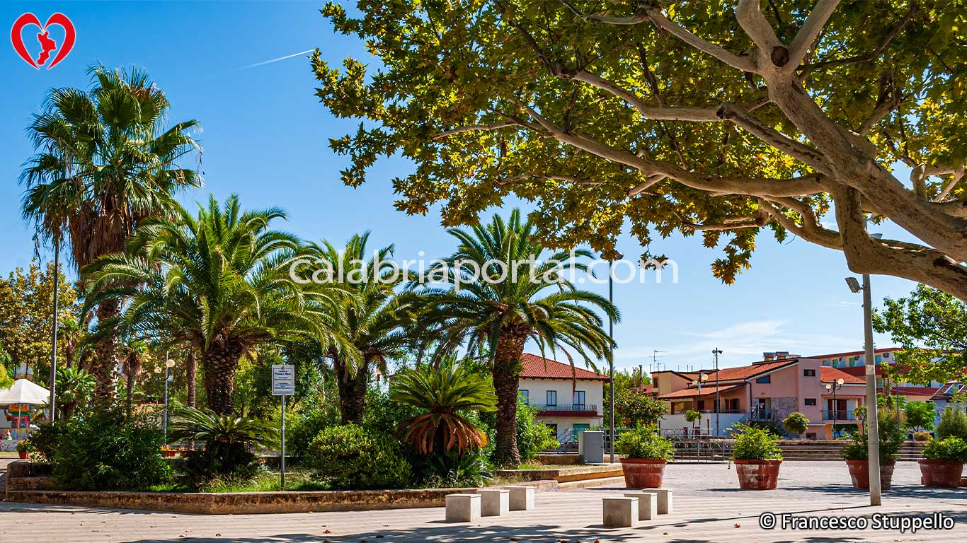 Piazza della Resistenza a Praia a Mare (CS)