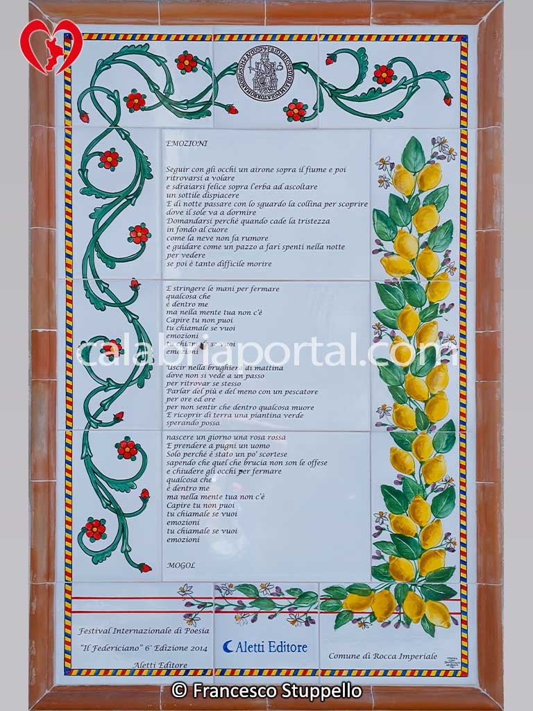 Poesia dei Vicoli di Rocca Imperiale (CS)