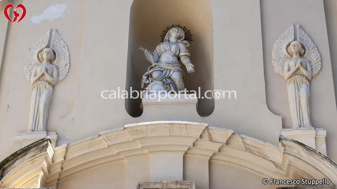 Particolare della Facciata della Cattedrale di Rossano Particolare della Facciata della Cattedrale di Rossano