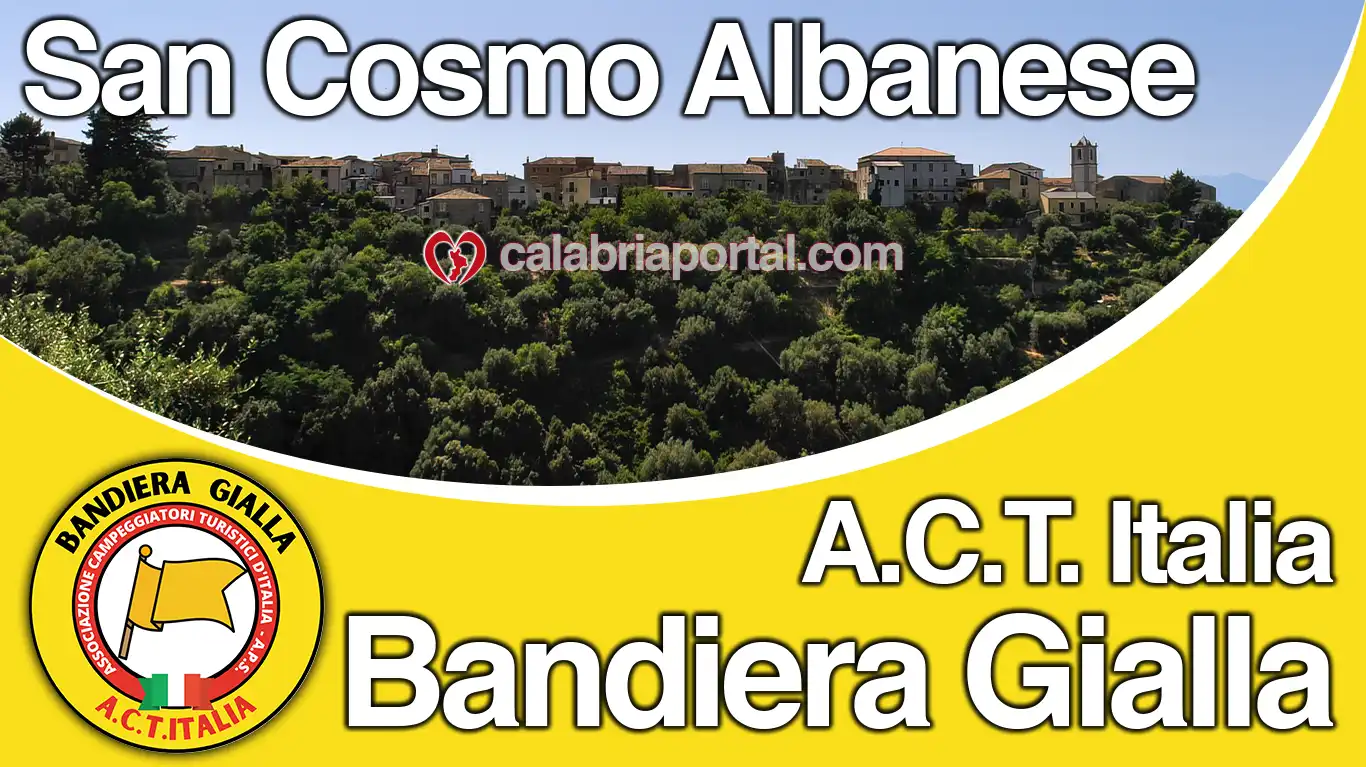 San Cosmo Albanese è Bandiera Gialla
