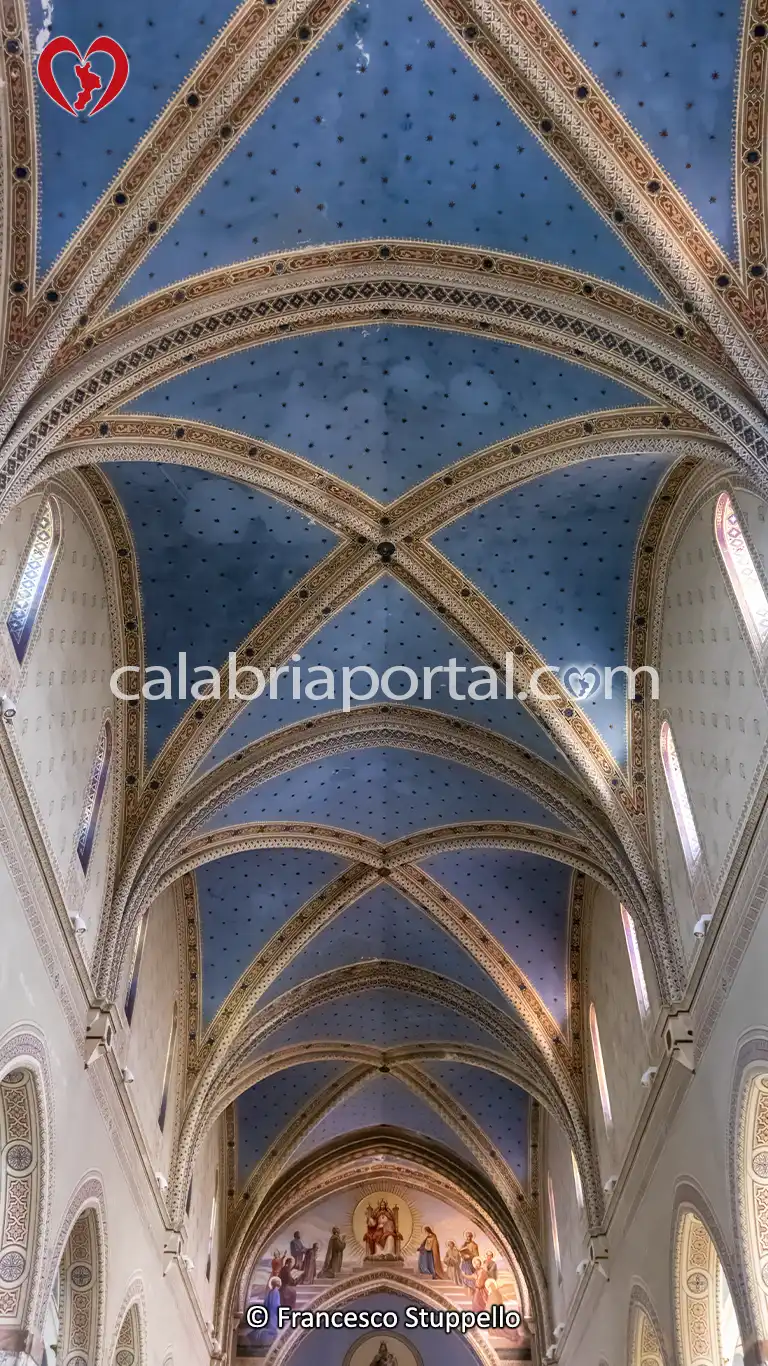 Soffitto a Crociera della Cattedrale di San Marco Argentano (CS) Soffitto a Crociera della Cattedrale di San Marco Argentano (CS)