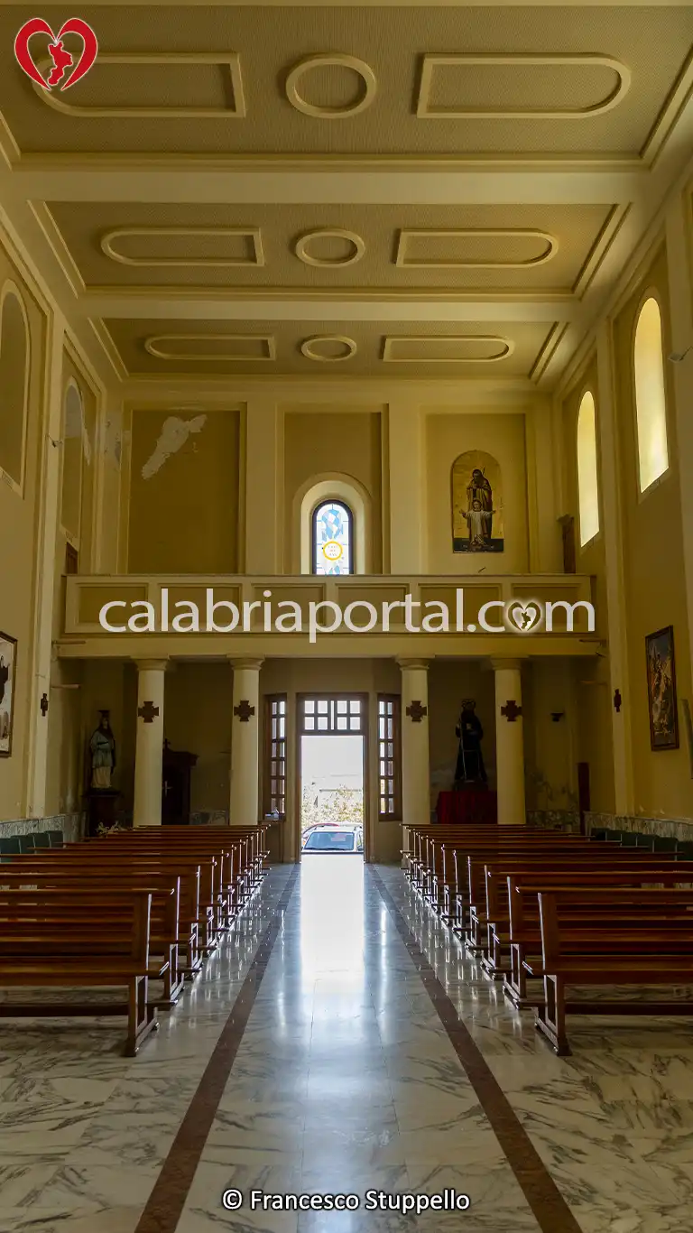 Navata della Chiesa di San Francesco da Paola a San Marco Argentano