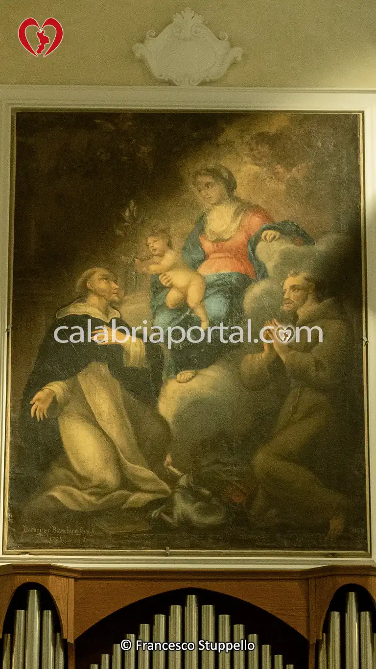 La Tela di Madonna e Santi della Chiesa di San Giuseppe a Santa Domenica Talao