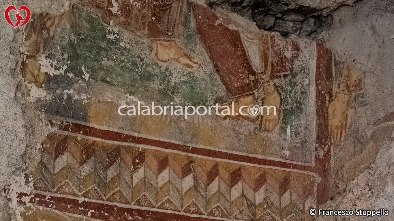 Affresco dell'Ascensione della Chiesa dello Spedale a Scalea (CS) Affresco dell'Ascensione della Chiesa dello Spedale a Scalea (CS)